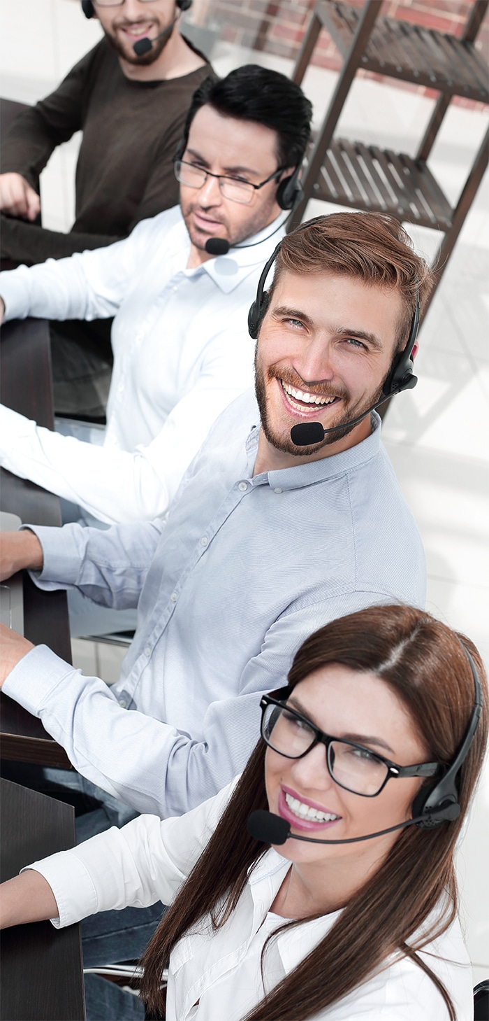 The VTB team received eight awards at the Crystal Headset Contact Centre Industry Contest